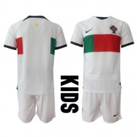 Dětský Fotbalový dres Portugalsko MS 2022 Venkovní Krátký Rukáv (+ trenýrky)